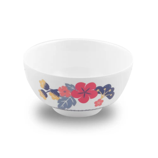 SUPERWARE, Bowl Set - HIBISCUS (4.0 Inches) | 6 Nos.-4.0 inches | Veg Bowl