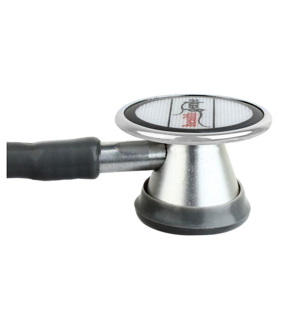 Healthgenie HG-404G Aluminium Double Diaphragm Stethoscope 65 cm Cardiology Grey