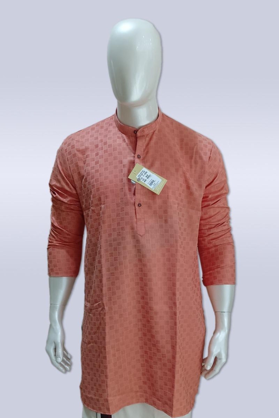 Reddish Blue Color Men's Kurta