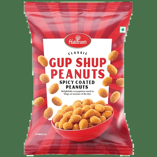 Haldiram's Gup Shup Peanuts Namkeen, 200 G Pouch