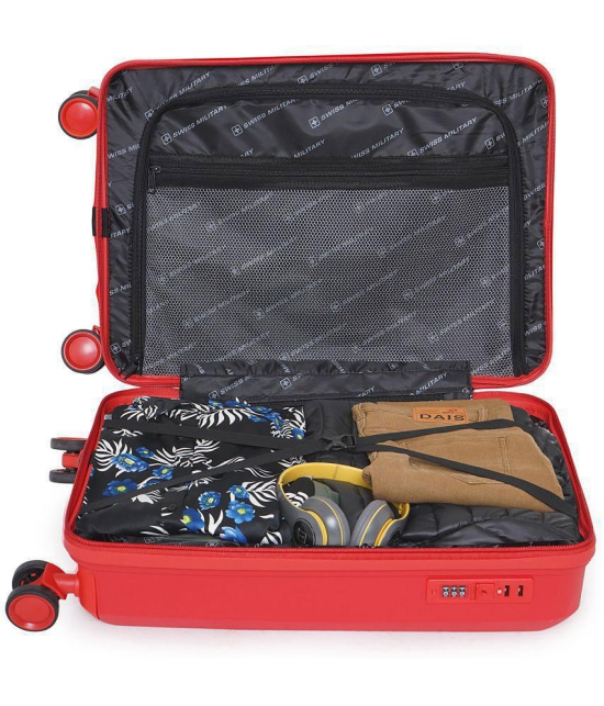 Swiss Military Red L(Above 70cm) Check-in Hard SM004HTB_28_RED Luggage - L(Above 70cm)