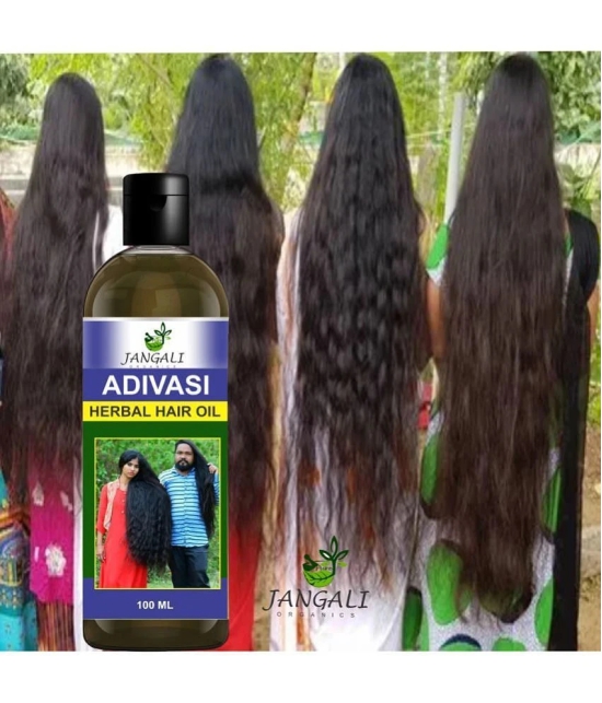 PURE Jangali ORGANICS Adivasi herbal HAIR OIL FOR All Type of Hair Problem Growth 100ML