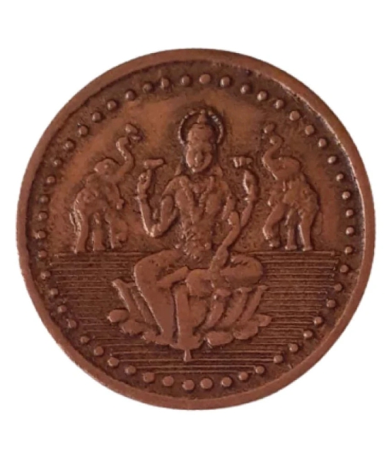 Extremely Rare Old Vintage Half Anna 1835 Maa Laxmi Beautiful Religious Temple Token Coin