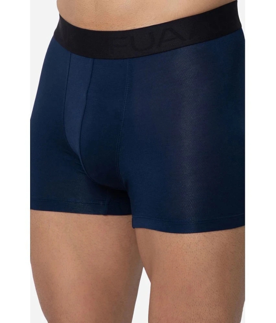 Fuaark Navy Blue Modal Mens Trunks ( Pack of 1 ) - None