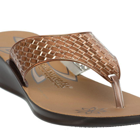 Aerowalk - Bronze Women's Slip On Heels - None