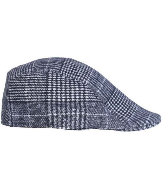 Zacharias Grey Woollen Mens Cap ( Pack of 1 ) - Grey