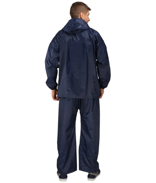 Goodluck Raincoat Set - Navy - None