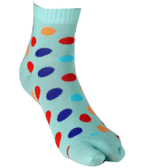 Texlon Multicolour Cotton Thumb Socks for Women - 4 Pair Pack