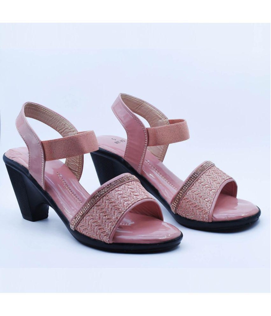 Dream Makers - Pink Women''s Sandal Heels - None