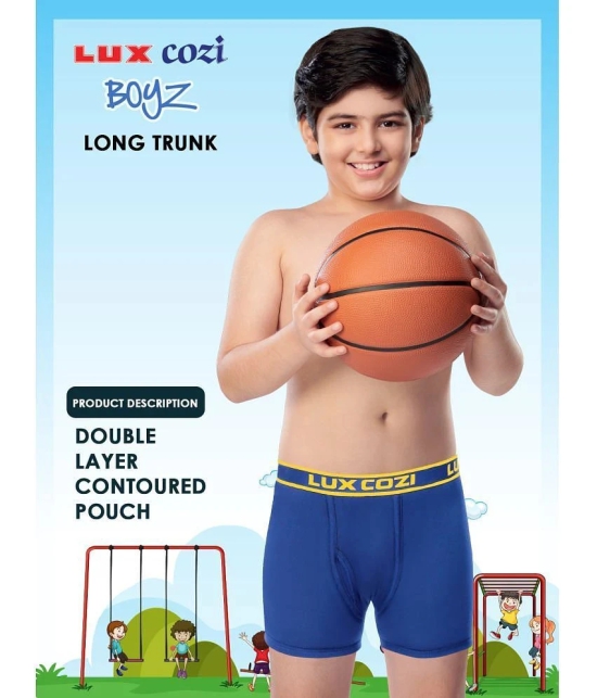 Lux Cozi - Multicolor Cotton Boys Trunks ( Pack of 8 ) - None