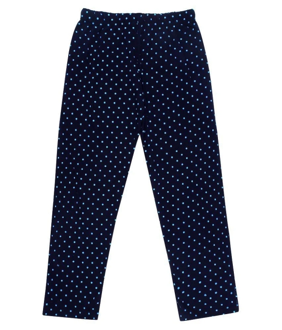 Diaz Pack of 1 Boys 100% Cotton Trackpant ( Navy ) - None