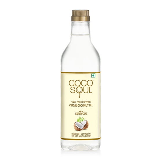 Cold Pressed Natural Virgin Coconut Oil  From the makers of Parachute  1L-Cold Pressed Natural Virgin Coconut Oil | From the makers of Parachute | 1L