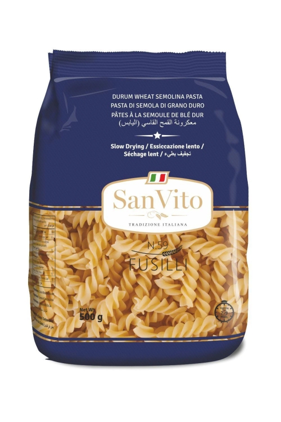 San Vito Durum Wheat Fusilli, 500 gm