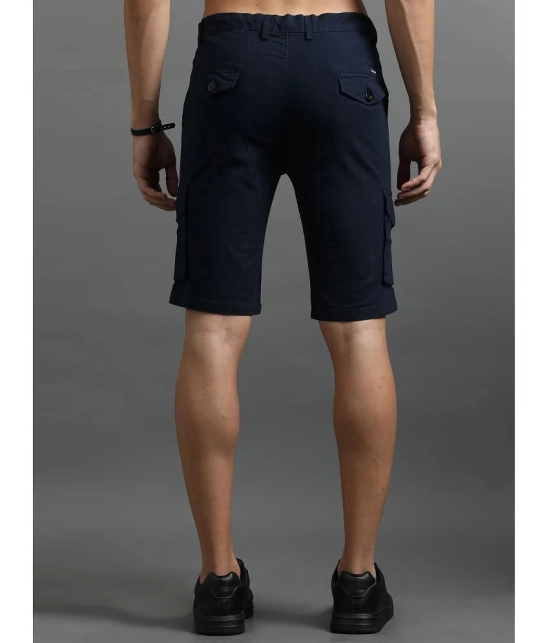 Paul Street Navy Cotton Mens Shorts ( Pack of 1 ) - None