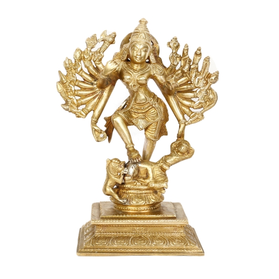 Bronze mahishasura mardini