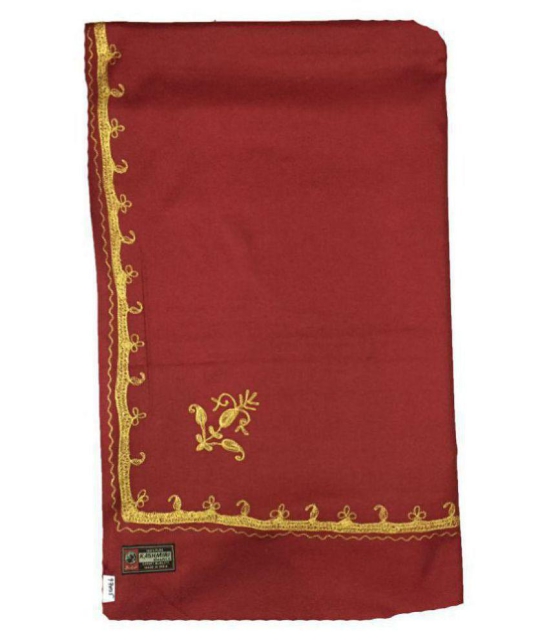 kashmiri shawls Maroon Kashmiri Shawl