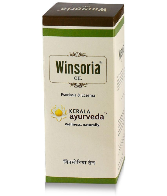 Kerala Ayurveda Winsoria Skin Oil 100ml| Helps In Eczema, Psoriasis Heals Redness, Dry Patches, Plaque, Scales, Flakes of Skin