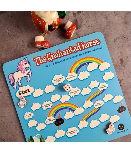 ilearnngrow  Enchanted horse - Ride in the dreamland - Multicolor