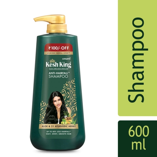 Kesh King Ayurvedic Anti Hairfall Shampoo Reduces Hairfall 600ml