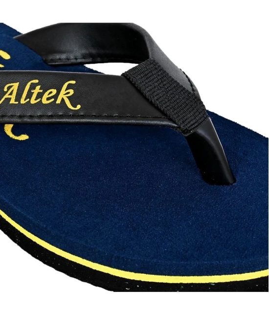 Altek - Navy Mens Thong Flip Flop - None