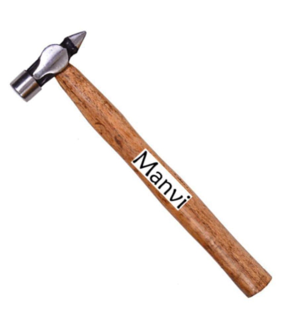 Manvi-Hammer 200 g Cross Pein (Wooden Handle) Set of 3