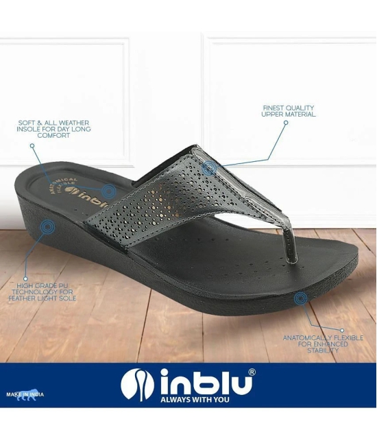 Inblu Black Womens Flats - None