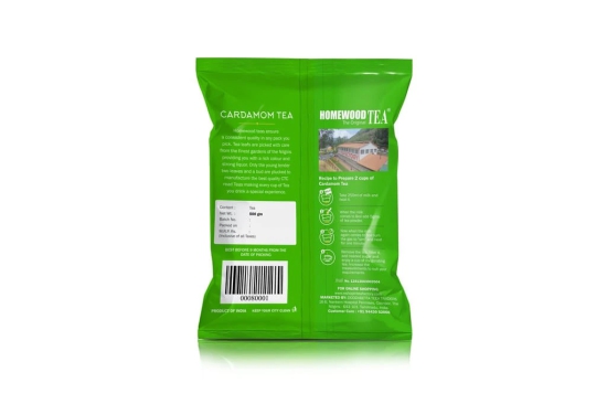 Ooty Homewood Cardamom Tea - Buy Premium Organic Elachi Chai Powder from Ooty Tea Factory