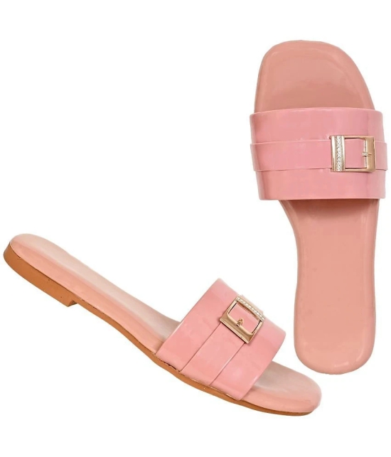 Altek - Peach Womens Flats - None