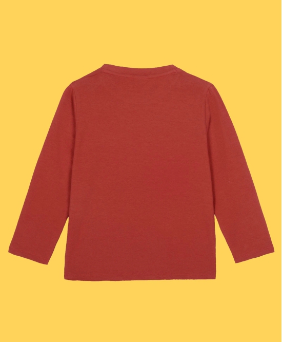 NEWYORK RED LONG SLEEVES T-SHIRT - RED-0-2 YEARS / 1N / RED