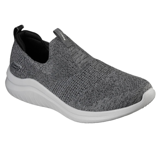 SKECHERS CHARCOAL MENS ULTRA FLEX 2.0 MIRKON