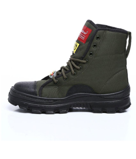 UniStar Olive Hiking & Trekking Boot - 5