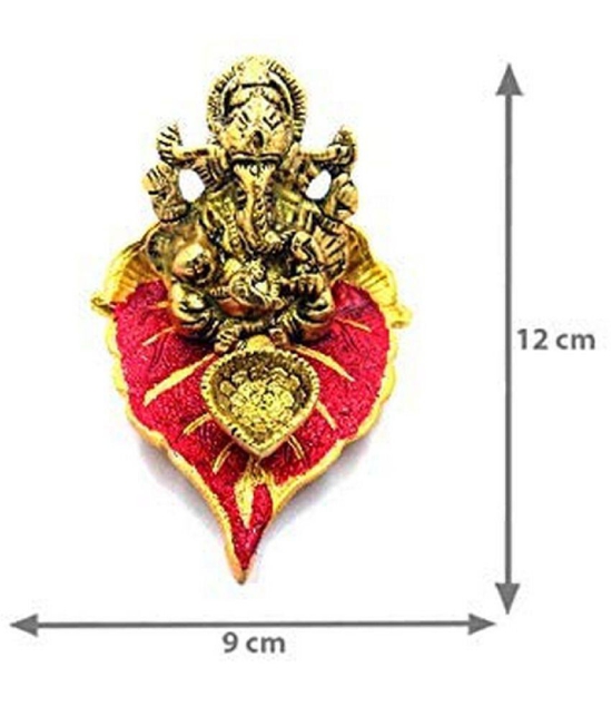 Home Lane - Patta Ganesh 12 cm ( Pack of 1 )