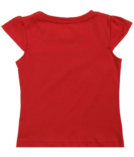 Bodycare Red Baby Girl T-Shirt ( Pack of 1 ) - None