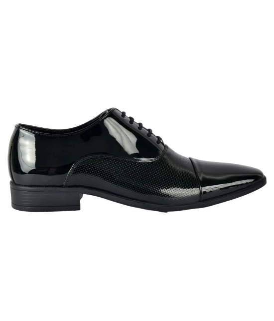 Aadi Black Mens Oxford Formal Shoes - None