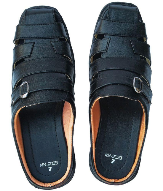 Dream Makers - Black Mens Sandals - None