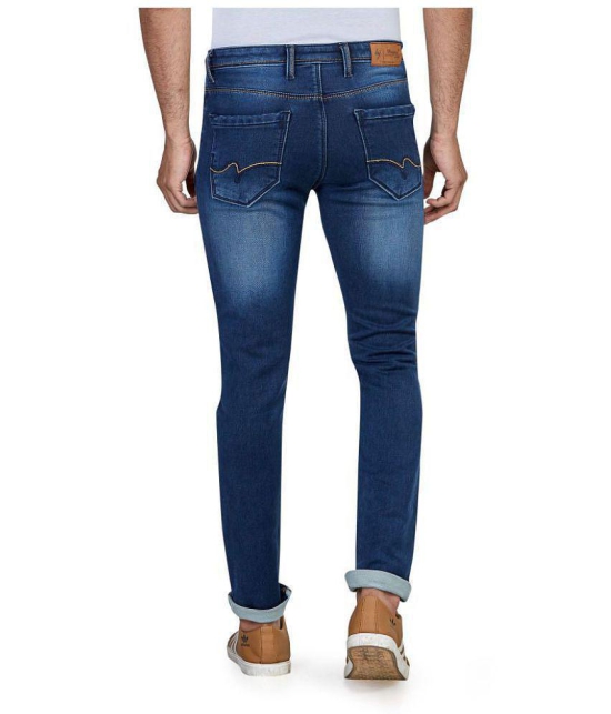 HJ HASASI Blue Regular Fit Jeans - None