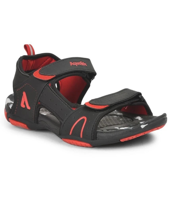 Aqualite - Black Mens Floater Sandals - None