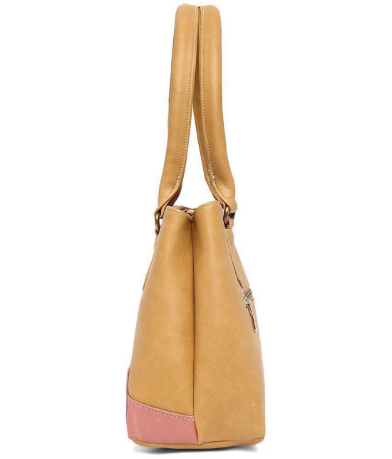 Fostelo - Beige  PU Shoulder Bag - Beige