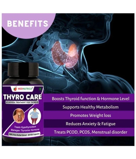 Medinutrica Thyro Care - Thyroid Hormone Balance Capsule 60 no.s Pack Of 1