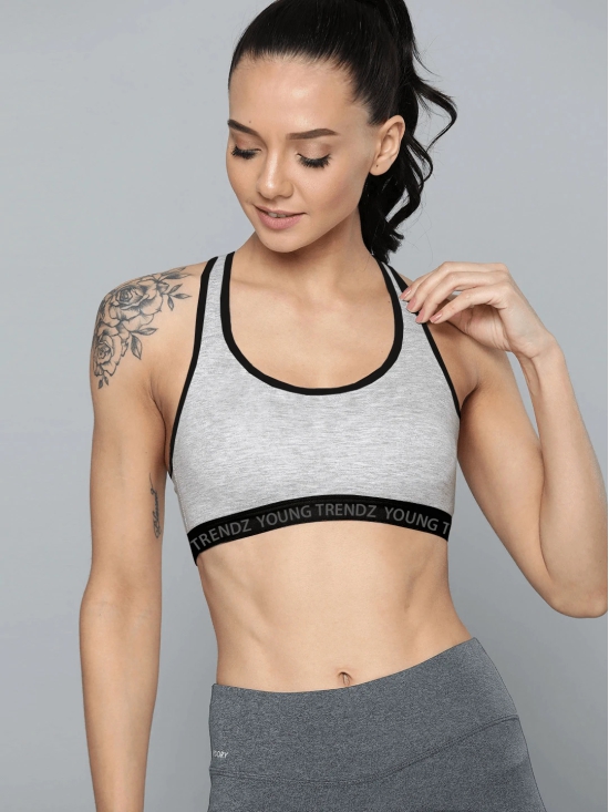 Young Trendz Womens Nonpadded Sportsbra-36 / Grey