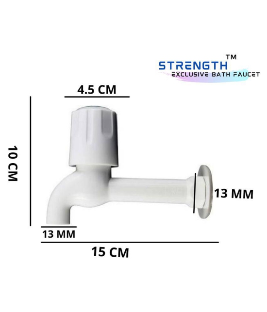 Strength STANDARD Plastic (ABS) Bathroom Tap (Bib Cock)