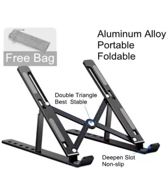 Magnique Metal Laptop Stand ( Pack of 1 )