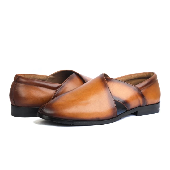 Classic Peshawari Tan-UK5/US6/EU39