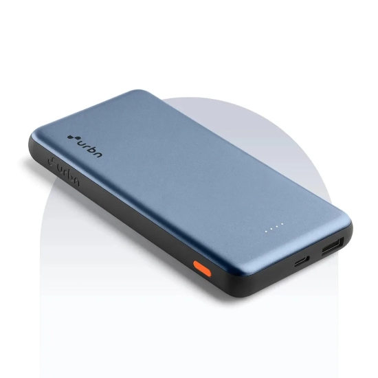 10000 mAh 12W Razor Power Bank-Blue