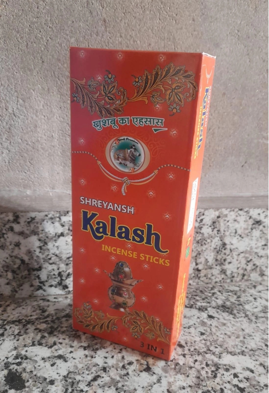 Shreyansh kalash incense sticks Charcol free