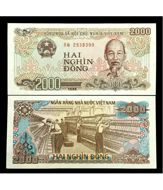 Vietnam 2000 Dong Top Grade Gem UNC