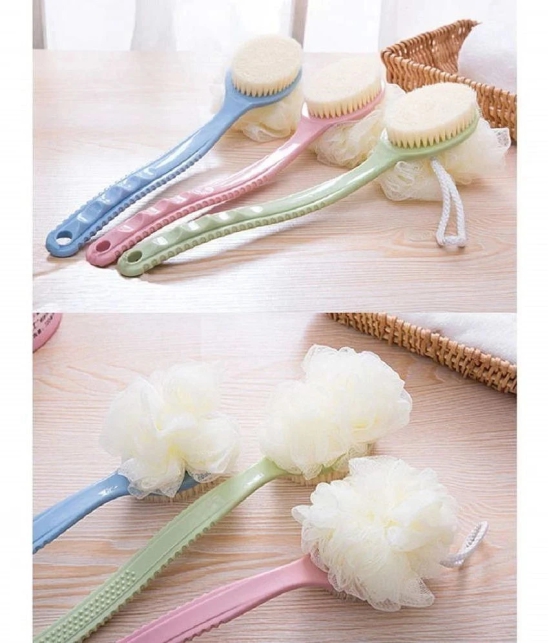 DHS Mart Homemade Long Handle Boys & Girls Body Brush ( Pack of 1 )