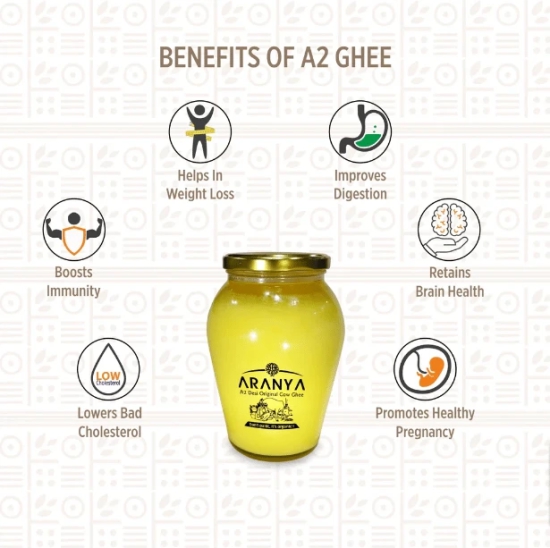 ARANYA - A2 Pure Desi Original Cow Ghee