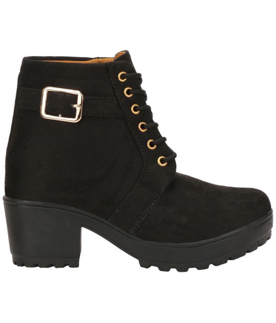 Saheb - Black Women''s Ankle Length Boots - None