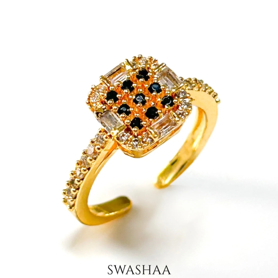 Vriti 18K Gold Plated Ring-Gold